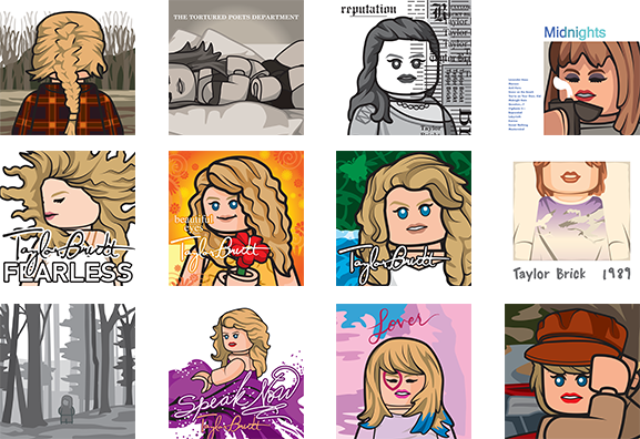 Taylor Brickt Album Pack