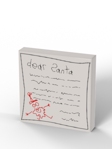 2x2 Letter to Santa