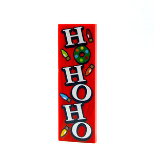 2x6 Door Sign - Ho Ho Ho