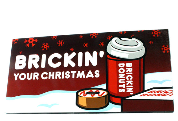 8x16 Billboard Tile - Brickin Your Christmas