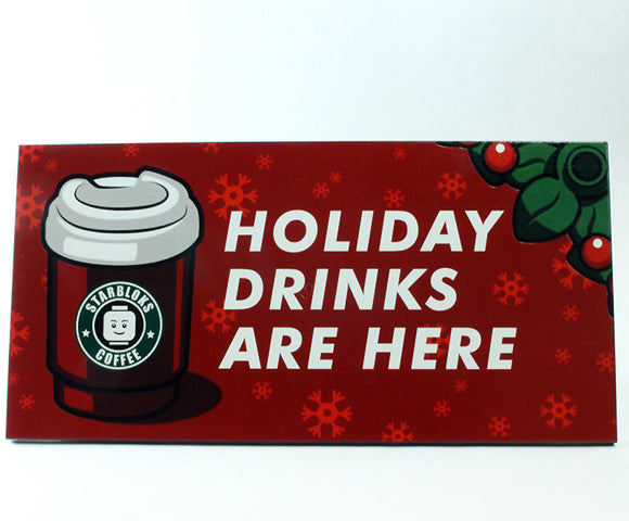 8x16 Billboard Tile - Holiday Drinks Are Here
