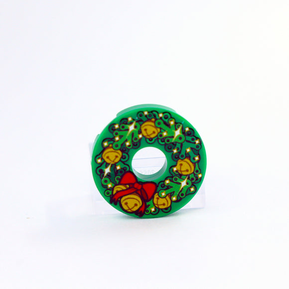 2x2 Round - Christmas Wreath - Twinkle and bells