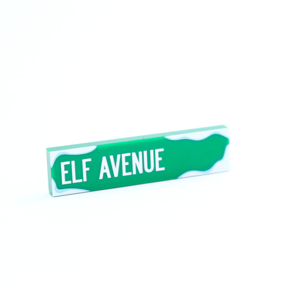 Street sign - Elf Ave