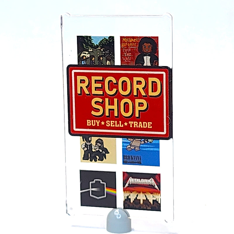 Record Store Window Record Store Window - Record Shop