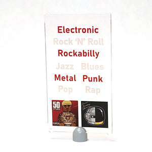 Record Store Window - Genre List