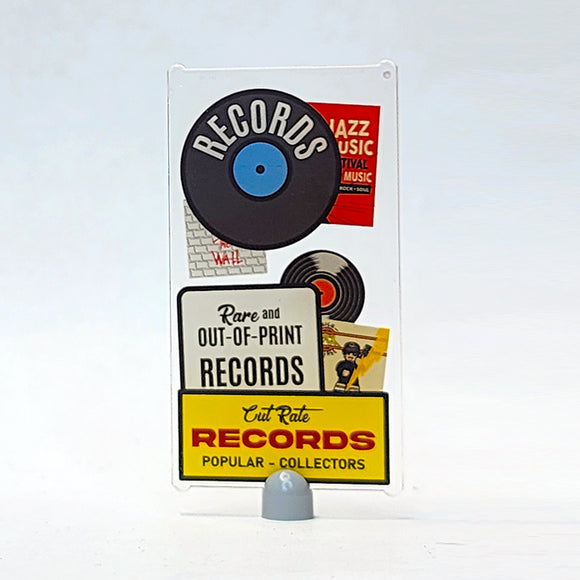 Record Store Window Record Store Window - Records Out of Print