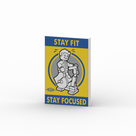2x3 Poster - Stay Fit (Bike) - 12