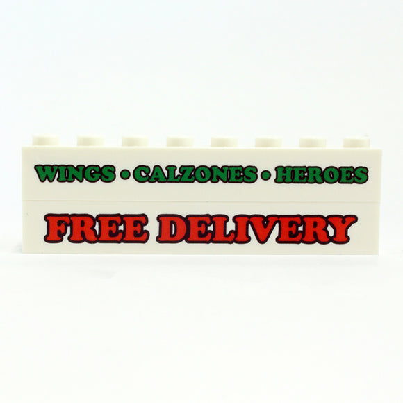 2x1x8 Free Delivery - Shop Sign