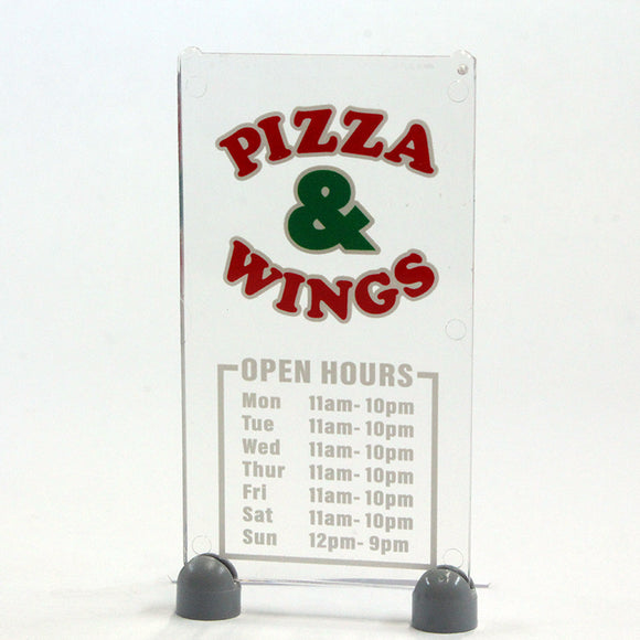 Pizzeria Window - Pizza And Wings