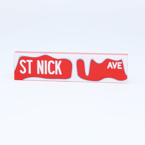 Street sign - St Nick Ave