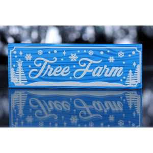 2x6 Door Sign - Tree Farm