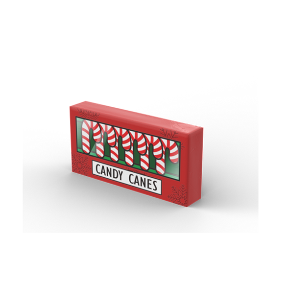 1 x 2 - Candy Cane Box