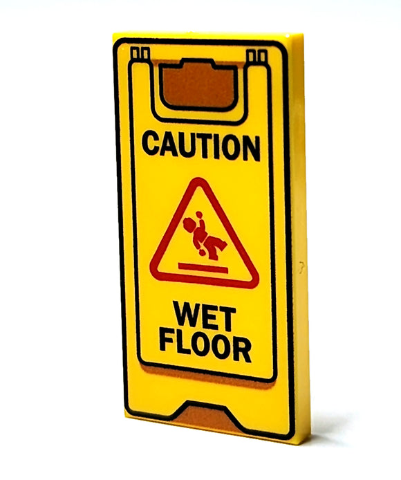 Wet Floor - 2x4 Tile