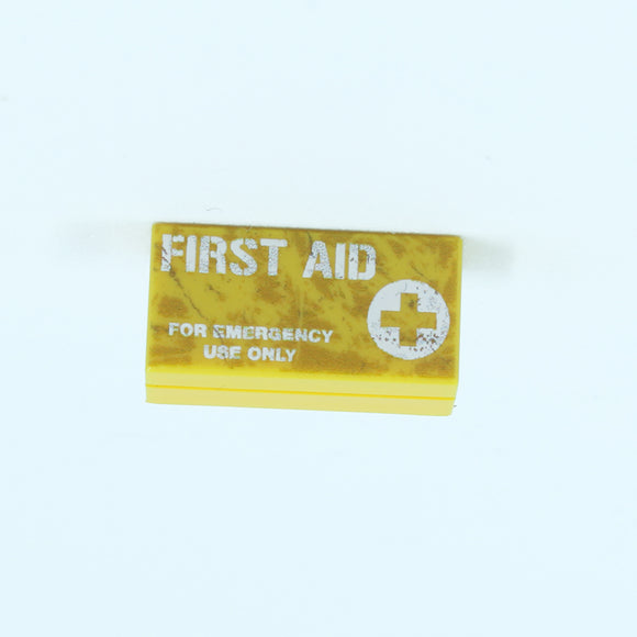First Aid box - Yellow