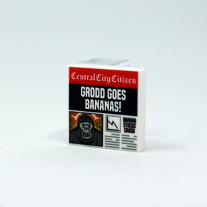 Newspaper - Grodd Goes Bananas - 2x2 Tile