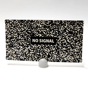 Static No Signal Screen - Horizontal