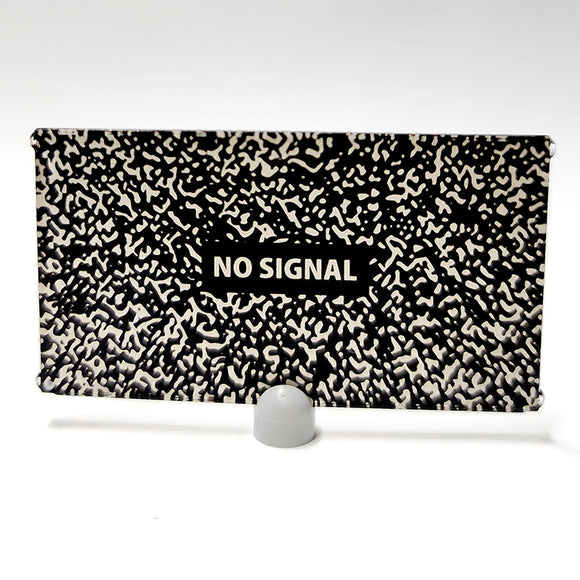 Static No Signal Screen - Horizontal