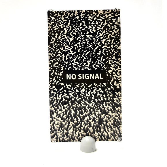 Static No Signal Screen - Verticle