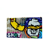 Graffiti Container - Sket White Skull/Eclipsegrafx Graffiti (Double Sided)
