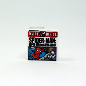 Newspaper - Super hero or super zero  - 2x2 Tile