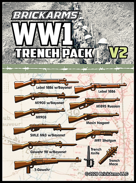 BrickArms® WW1 Trench Pack