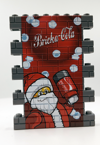 BrickaCola Mural - Dark Bley