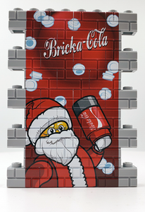BrickaCola Mural - Light Bley