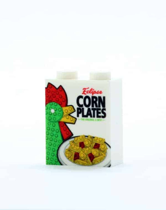Corn Plates Cereal Box