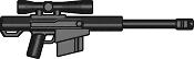 BrickArms® High Caliber Sniper Rifle (HCSR): Gunmetal