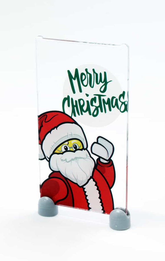 Holiday Window - Santa
