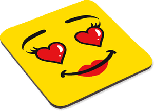 Female Love Eyes - Coaster