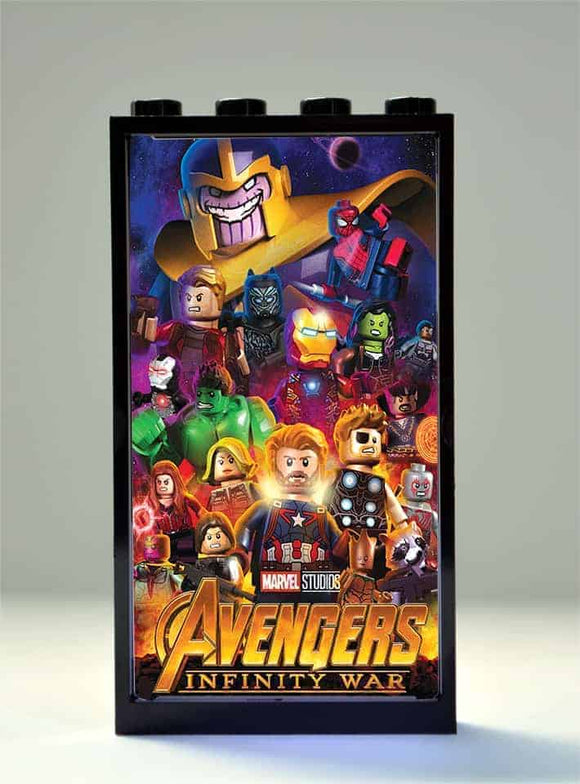 Movie Posters - Avengers Infinity War (3D Rendered)