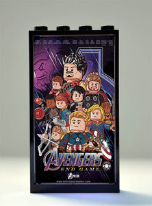 Movie Posters - Avengers - End Game (Illustrated)