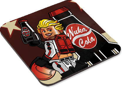 Radio Active Cola- Coaster