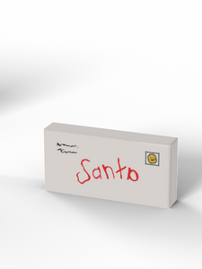 1x2 Envelope to Santa