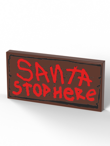 2x4 Santa stop here
