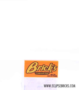 Brick's Chocolate Studs - 1x2 tile
