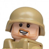 BrickArms® Modern Combat Helmet (MCH): Dark Tan