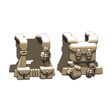 BrickArms® WW2 US Scout Vest - Dark Tan