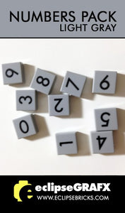 Custom Printed Numbers