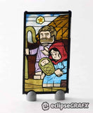 Christian Stained Glass Windows Pack -Lt Flesh