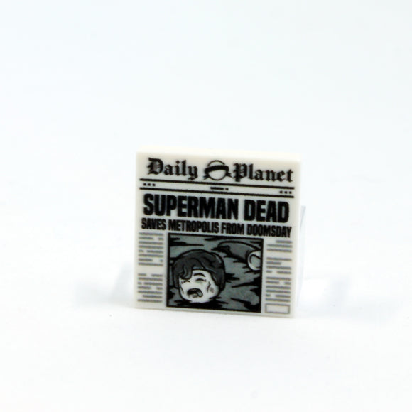 Newspaper - Superman is dead